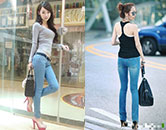 섹시 청바지처자